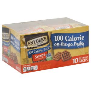 snyder's - 100 Calorie Snaps Tray