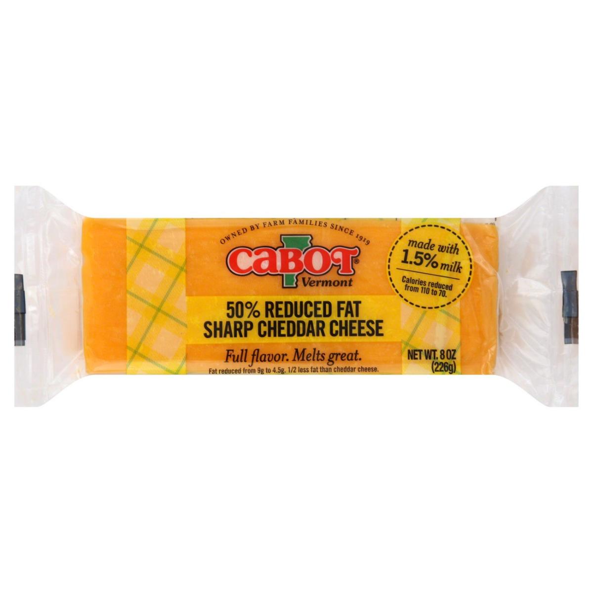 50 LIGHT YELLOW CHEDDAR 8OZ