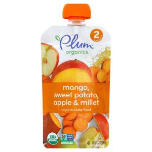 Plum Organics - Stage 2 Mango Sweet Potato Apple Millet