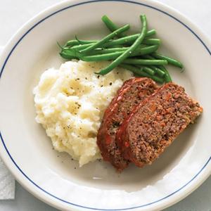 Gourmet to-go! Meals - Baked Meatloaf beef/pork w/mashed Potatoes