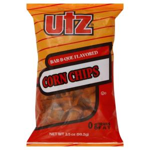 Utz - Bbq Flavored Corn Chips