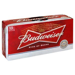 Budweiser - Beer 18pk Can