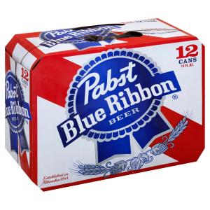 Pabst Blue Ribbon - Beer Blue Ribbon 122k12oz