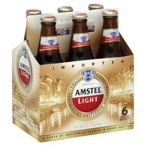 Amstel - Beer lt Gls nr 6Pk12oz