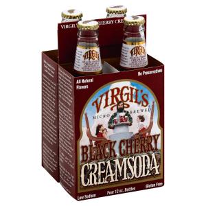 virgil's - Black Cherry Cream Soda 4pk