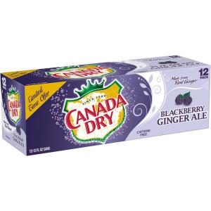 Canada Dry - Blackberry Gingerale 12 pk