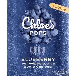chloe's - Blueberry Fruit Pop