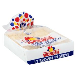 Wonder - Brown Serve Rolls 12ct