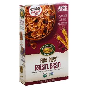 nature's Path - Raisin Bran Flax Plus Breakfast Cereal