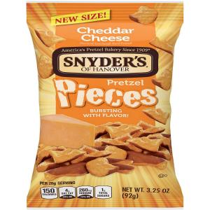 snyder's - Cheddar Pretzel Pieces Tube