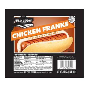Urban Meadow - Chicken Frank Bun Size