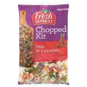Fresh Express - Chopped Thai & Cashew Salad Kit