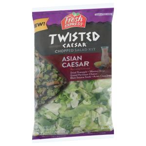 Fresh Express - Chopped Twisted Asian Caesar Salad Kit