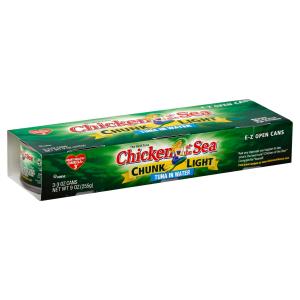 Chkn of the Sea - Chunk Lite Tuna Water 3pk