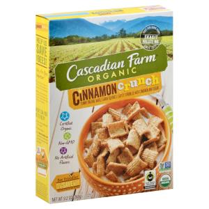 Cascadian Farm - Cinnamon Crunch Organic Breakfast Cereal