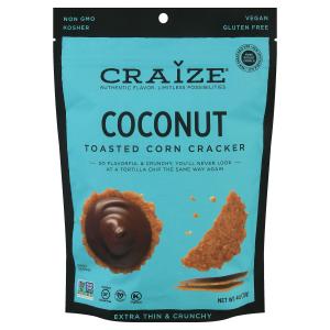 Craize - Coconut Toasted Corn Cracker