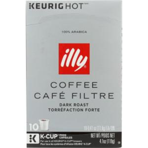 Illy - Coffee Kcup Dark Roast