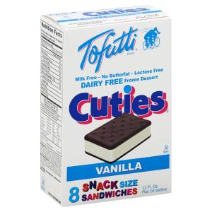 Tofutti - Cuties Frzn Dessert Vanilla