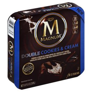 Magnum - Dbl Cookies Cream ic Bar