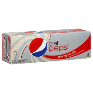 Pepsi - Diet Cherry Vanilla Soda 12pk
