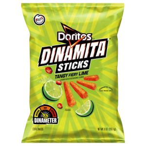 Doritos - Dinamita Sticks Tangy Firery Lime Snacks