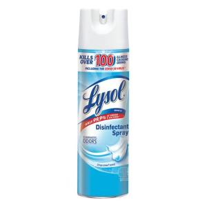 Lysol - Disinfect Spray Clean Linen