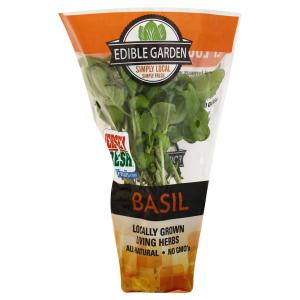 Edible Garden - eg 4 Pot Herb Basil