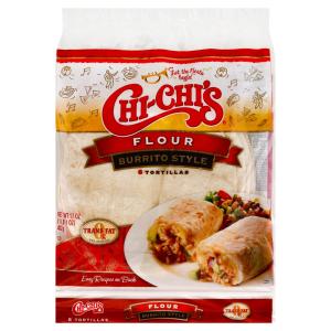 Chi-chi's - Flour Tortilla Burrito Style 8