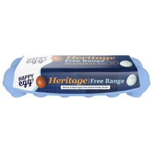Happy Egg - Free Range Blue & Brown