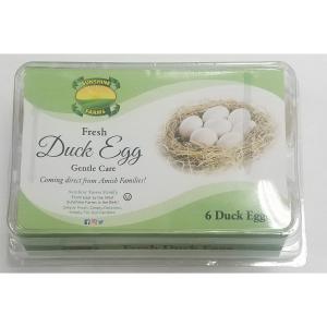 Sunshine Farms - Fresh Duck Eggs 6ct