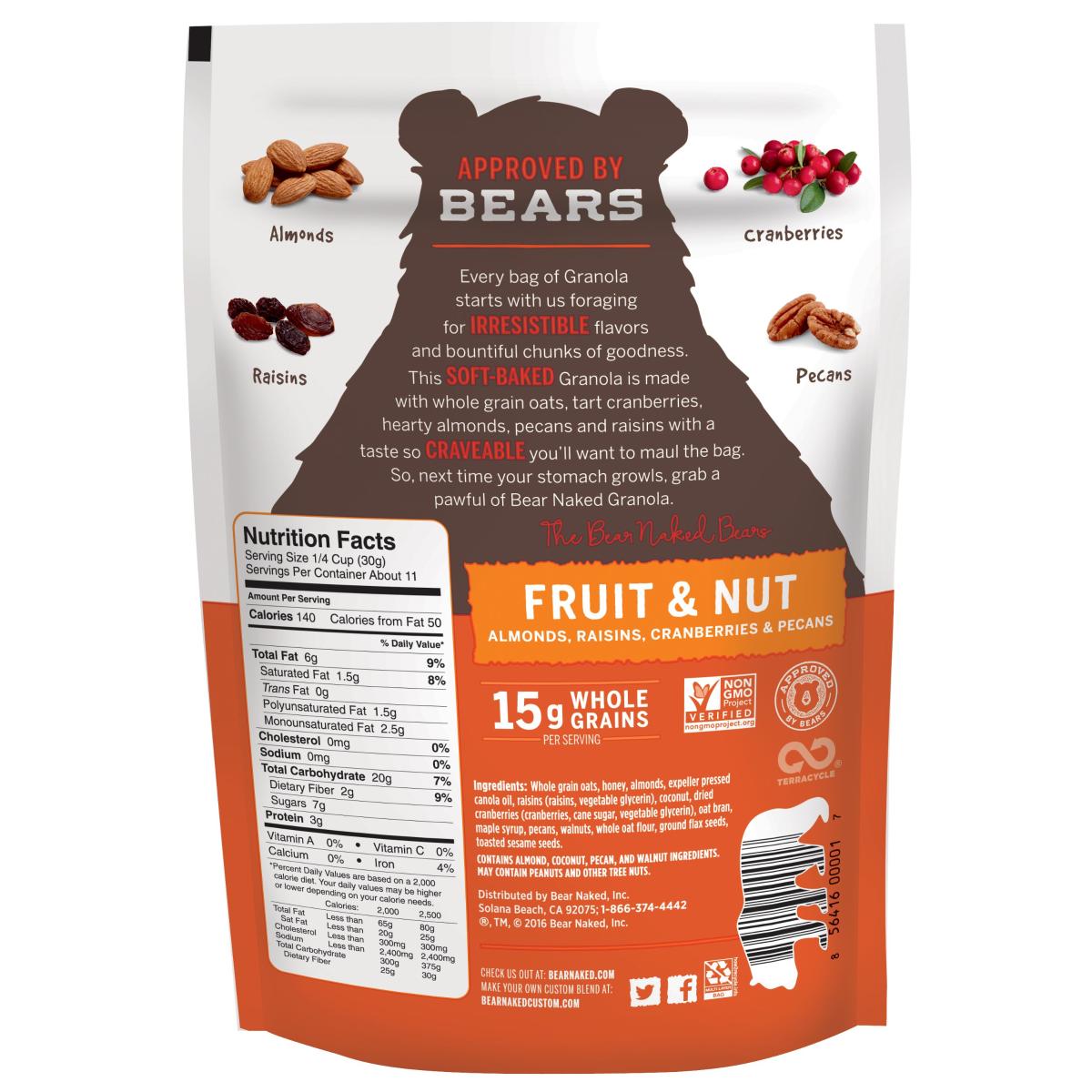 FRUIT NUT GRANOLA