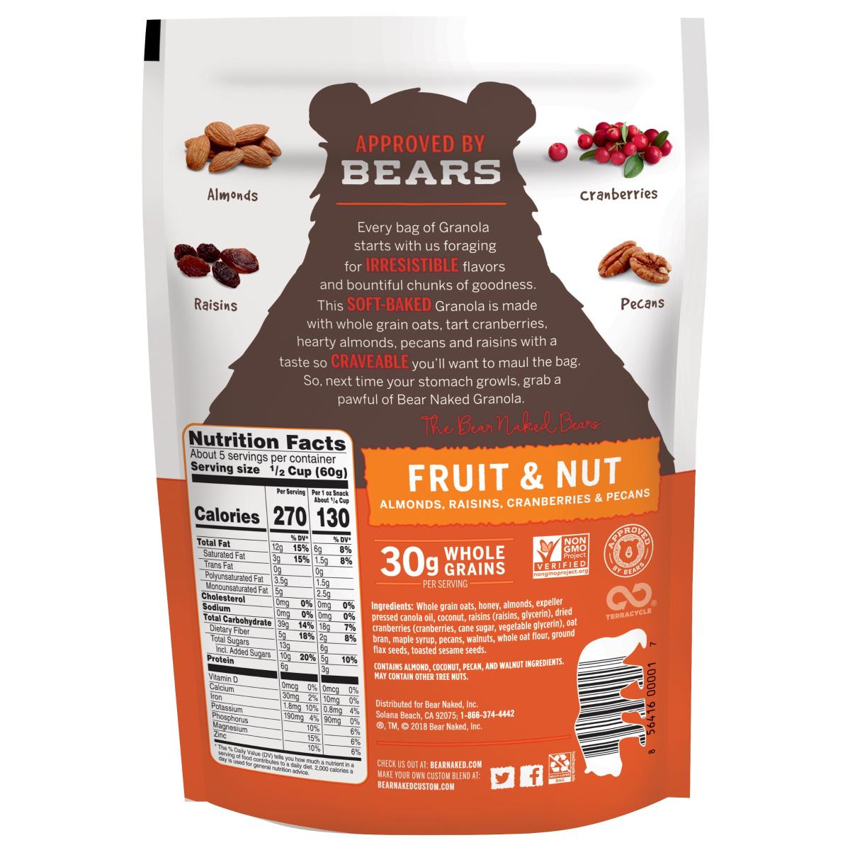 FRUIT NUT GRANOLA