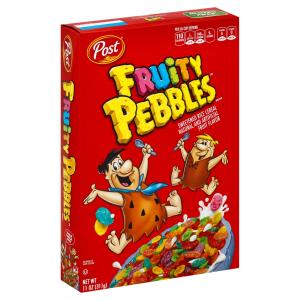 Post - Fruity Pebbles Sweet Rice Brkfast Cereal