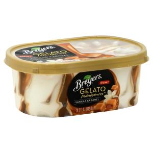 Breyers - Gelato Vanilla Caramel