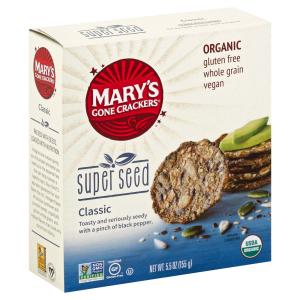 mary's Gone Crackers - gf Org Super Seed Crackers