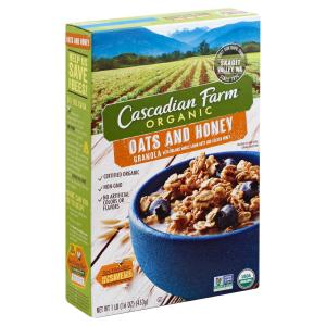 Cascadian Farm - Oats and Honey Whole Grain Cereal