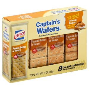 Lance - Captains Wafers Honey Peanut Butter