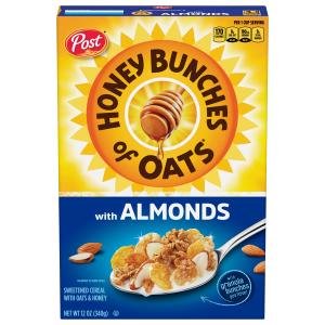 Post - Honey Bunces of Oats Almonds Dry Cereal