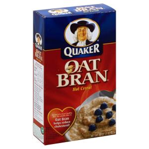 Quaker - Oat Bran Hot Cereal