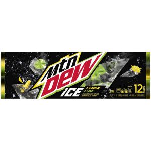 Mountain Dew - Ice Lemon Lime Soda 12pk