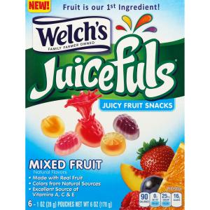 welch's - Juicefuls Mixed Fruit Fruit 6 oz
