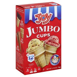 Joy Cone - Jumbo Cake Cups 12 ct