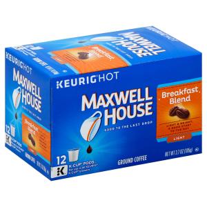 Maxwell House - K Cup Cafe Brkfst Bld