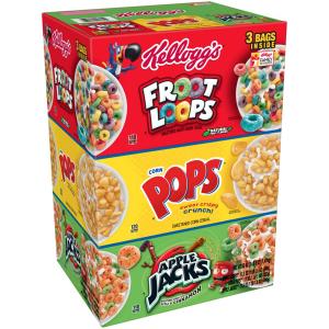 kellogg's - Tri-fun Kids Assorted Cereal Box
