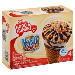 Good Humor - King Cone Vanilla 4pk