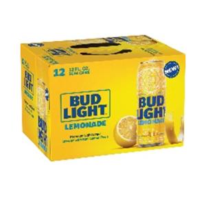 Bud Light - Lemonade Premium Light Lager 12 pk