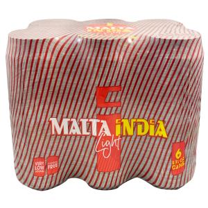 Malta India - Light Malta Can 6 pk/48 fl
