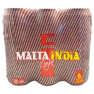 Malta India - Light Malta Can 6 pk/72 fl