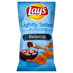 lay's - Lightly Salted Bbq