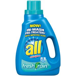 All - Liquid Detergent Fresh Rain 2X32lds